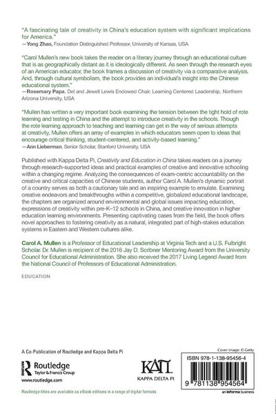 Produktbild: Creativity and Education in China