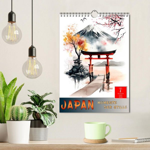 Produktbild: Japan - Momente der Stille (Wandkalender 2026 DIN A4 hoch), CALVENDO Monatskalender