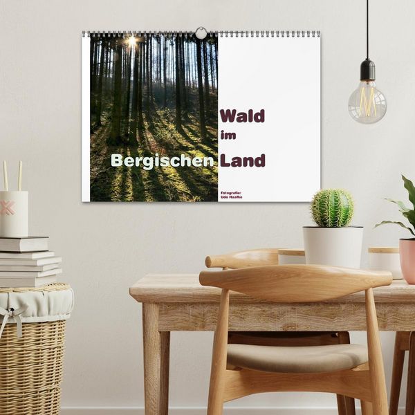 Produktbild: Wald im Bergischen Land 2026 (Wandkalender 2026 DIN A3 quer), CALVENDO Monatskalender