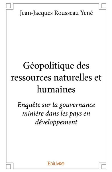 Produktbild: G&eacute;opolitique des ressources naturelles et humaines