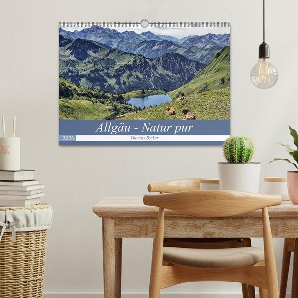 Produktbild: Allg&auml;u - Natur pur (Wandkalender 2026 DIN A3 quer), CALVENDO Monatskalender