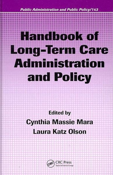 Produktbild: Handbook of Long-Term Care Administration and Policy