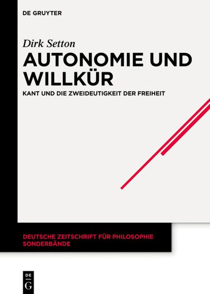 Produktbild: Autonomie und Willk&uuml;r