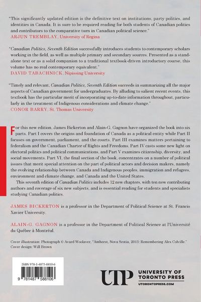 Produktbild: Canadian Politics, Seventh Edition