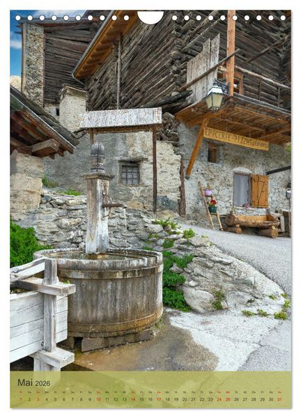 Produktbild: Sch&ouml;ne D&ouml;rfer in der Region Rh&ocirc;ne-Alpes (Wandkalender 2026 DIN A4 hoch), CALVENDO Monatskalender