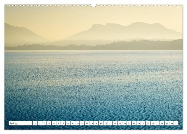 Produktbild: Der Chiemsee - Ansichten zum Tr&auml;umen (hochwertiger Premium Wandkalender 2027 DIN A2 quer), Kunstdruck in Hochglanz