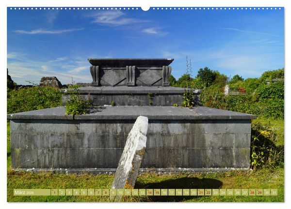 Produktbild: Ehrf&uuml;rchtige Stille - Friedh&ouml;fe in Irland (hochwertiger Premium Wandkalender 2026 DIN A2 quer), Kunstdruck in Hochglanz