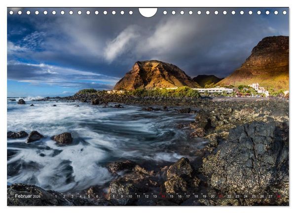 Produktbild: La Isla de La Gomera - Wilde Sch&ouml;nheit im Atlantik (Wandkalender 2026 DIN A4 quer), CALVENDO Monatskalender