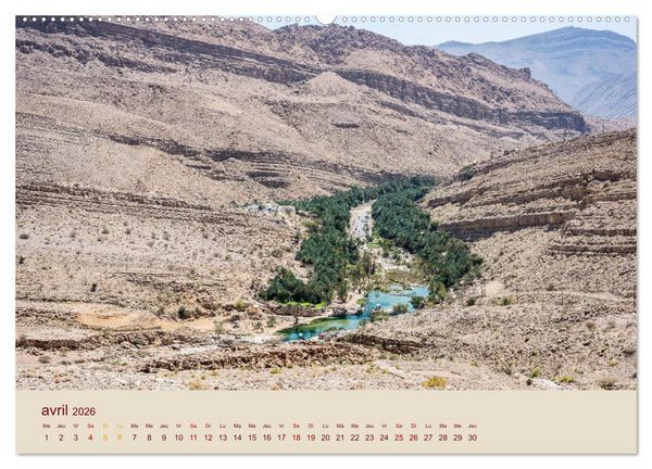 Produktbild: Entre pierres et sable (Calendrier mural 2026 DIN A2 vertical), CALVENDO calendrier mensuel