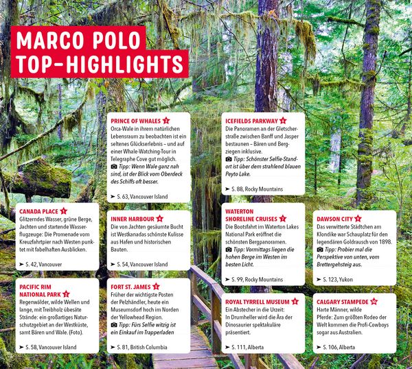 Produktbild: MARCO POLO Reisef&uuml;hrer Kanada West, Rocky Mountains, Vancouver