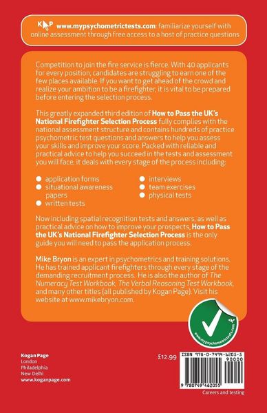 Produktbild: How to Pass the UK's National Firefighter Selection Process