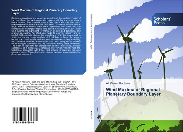 Produktbild: Wind Maxima of Regional Planetary Boundary Layer