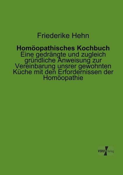 Produktbild: Hom&ouml;opathisches Kochbuch