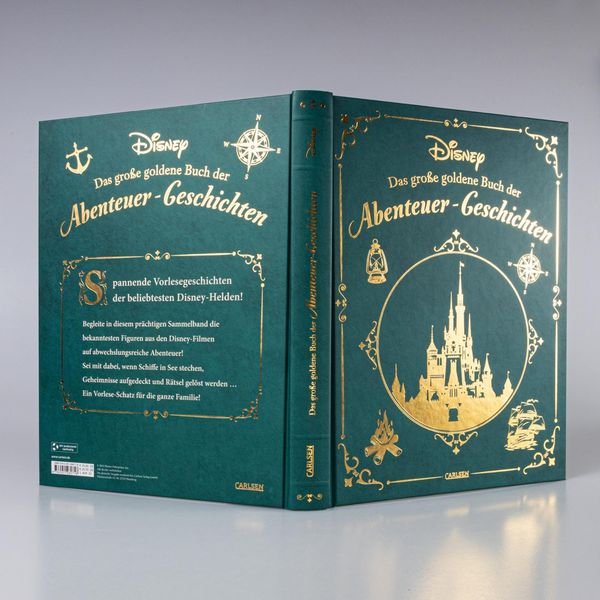 Disney: Das große goldene Buch der Abenteuer-Geschichten