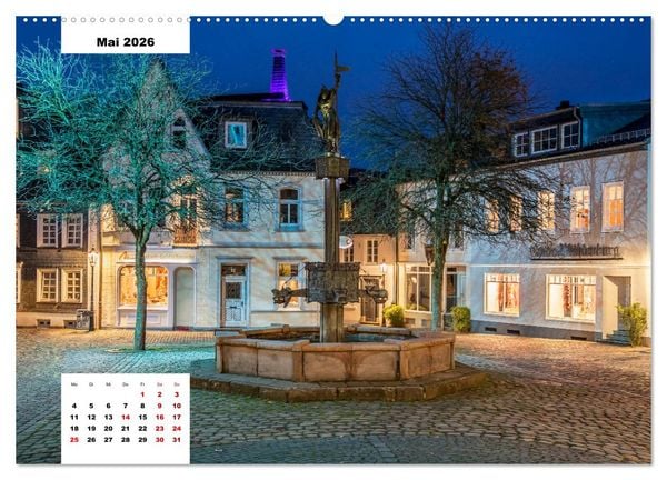 Produktbild: L&uuml;denscheid - Die Altstadt 2026 (Wandkalender 2026 DIN A2 quer), CALVENDO Monatskalender