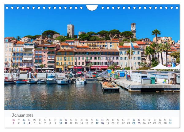 Produktbild: Provence-Alpes-C&ocirc;te d&rsquo;Azur (Wandkalender 2026 DIN A4 quer), CALVENDO Monatskalender