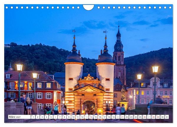 Produktbild: Baden-W&uuml;rttemberg - Heidelberg (Wandkalender 2027 DIN A4 quer), CALVENDO Monatskalender