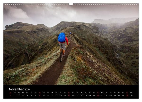 Produktbild: Bike Abenteuer Island (hochwertiger Premium Wandkalender 2026 DIN A2 quer), Kunstdruck in Hochglanz