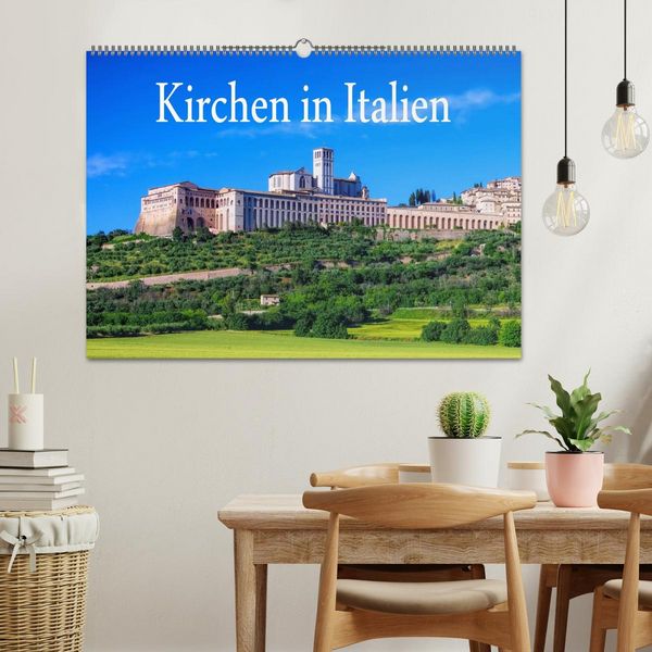 Produktbild: Kirchen in Italien (Wandkalender 2026 DIN A2 quer), CALVENDO Monatskalender
