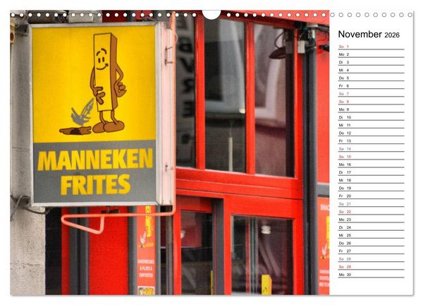 Produktbild: 300mm - Br&uuml;ssel (Wandkalender 2026 DIN A3 quer), CALVENDO Monatskalender