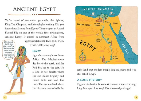 Produktbild: Actual Factual Files: Ancient Egypt