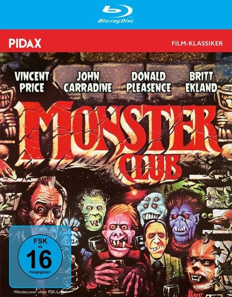 Monster Club - Remastered Edition / Schwarzhumoriger Gruselfilm mit Starbesetzung (Pidax Film-Klassiker)