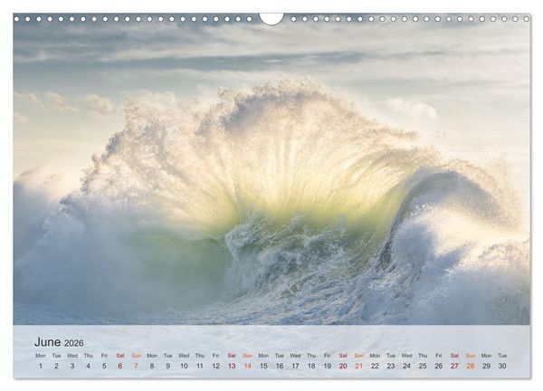 Produktbild: Melody of the waves (Wall Calendar 2026 DIN A3 landscape), CALVENDO 12 Month Wall Calendar