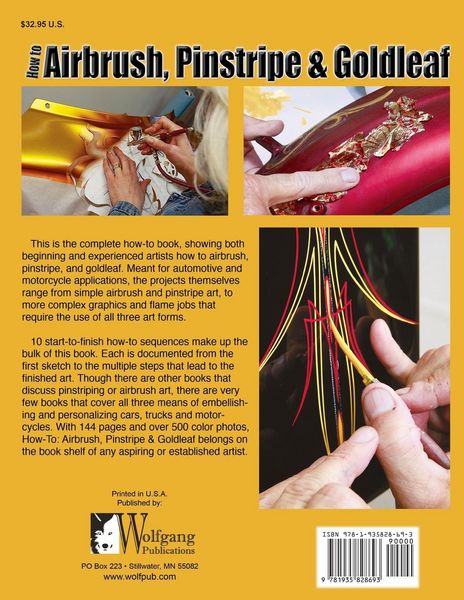 Produktbild: How-To Airbrush, Pinstripe & Goldleaf