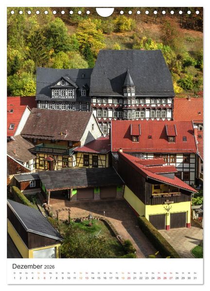 Produktbild: Stolberg im S&uuml;dharz (Wandkalender 2026 DIN A4 hoch), CALVENDO Monatskalender