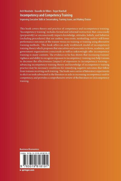 Produktbild: Incompetency and Competency Training