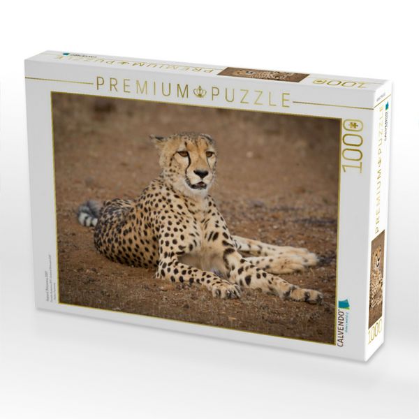 Produktbild: CALVENDO Puzzle Gepard, Botswana 2017 | 1000 Teile Lege-Gr&ouml;&szlig;e 64x48cm Foto-Puzzle f&uuml;r gl&uuml;ckliche Stunden