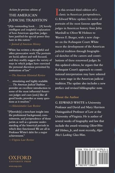 Produktbild: The American Judicial Tradition