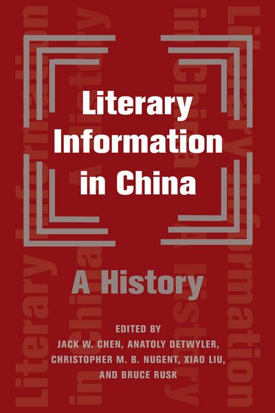 Produktbild: Literary Information in China