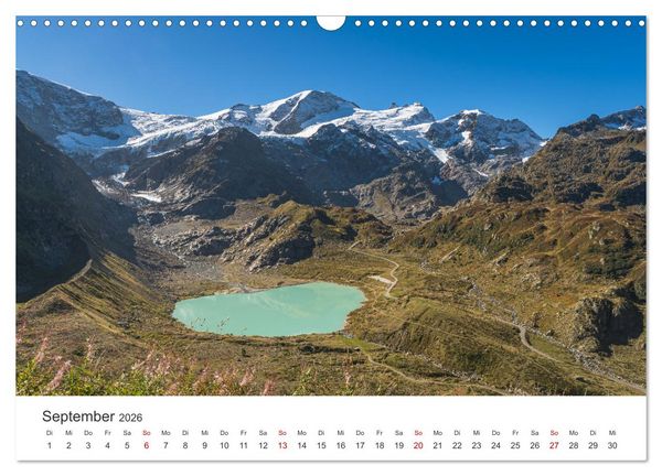 Produktbild: Schweizer Alpenp&auml;sse (Wandkalender 2026 DIN A3 quer), CALVENDO Monatskalender