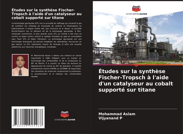 Produktbild: &Eacute;tudes sur la synth&egrave;se Fischer-Tropsch &agrave; l'aide d'un catalyseur au cobalt support&eacute; sur titane