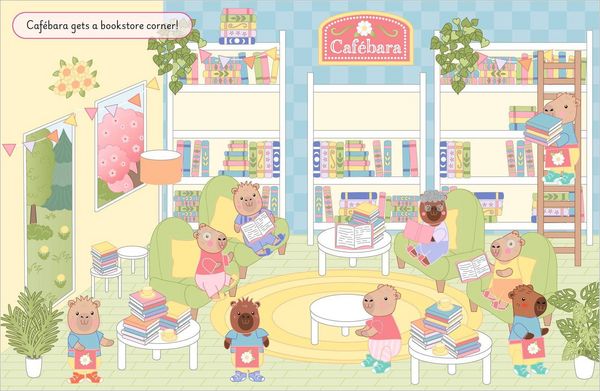Produktbild: Cutie Stickering #1 Capybara Cafe