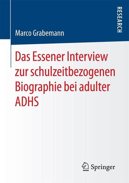 Produktbild: Das Essener Interview zur schulzeitbezogenen Biographie bei adulter ADHS