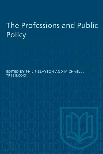 Produktbild: The Professions and Public Policy
