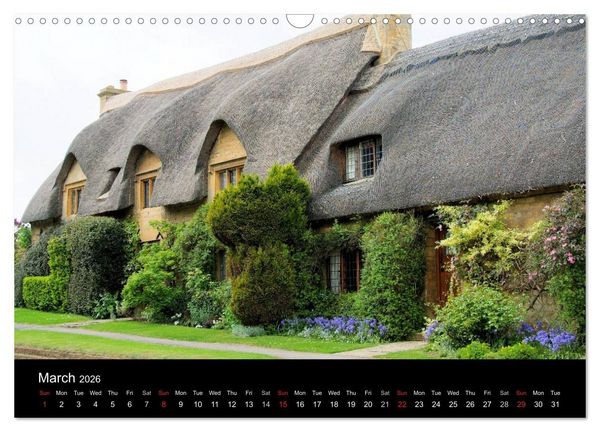 Produktbild: Cotswold Towns (Wall Calendar 2026 DIN A3 landscape), CALVENDO 12 Month Wall Calendar