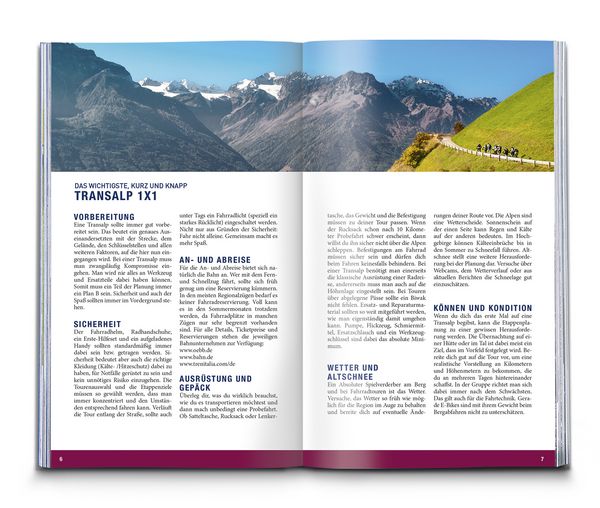 Produktbild: KOMPASS Transalp Bike & E-Bike &ndash; Alpen&uuml;berquerungen: Genussvoll bis anspruchsvoll