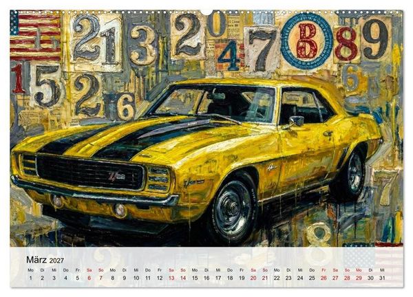 Produktbild: Steroide auf vier R&auml;dern (hochwertiger Premium Wandkalender 2027 DIN A2 quer), Kunstdruck in Hochglanz