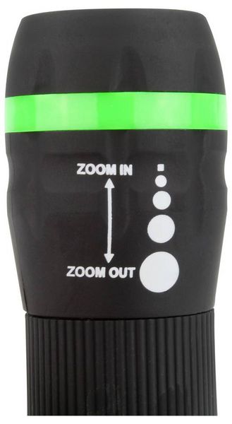 Produktbild: HyCell Zoom-Flashlight 1600-0108-1 LED Taschenlampe batteriebetrieben 55lm 14h