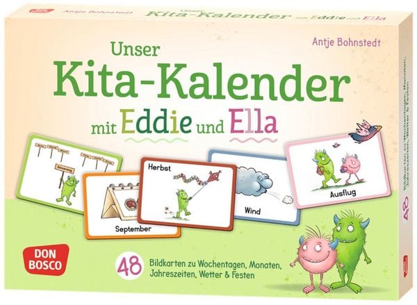 Produktbild: Unser Kita-Kalender mit Eddie und Ella