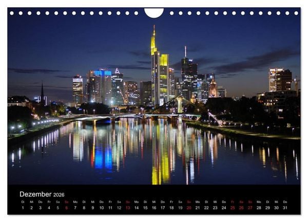 Produktbild: Frankfurt am Main (Wandkalender 2026 DIN A4 quer), CALVENDO Monatskalender
