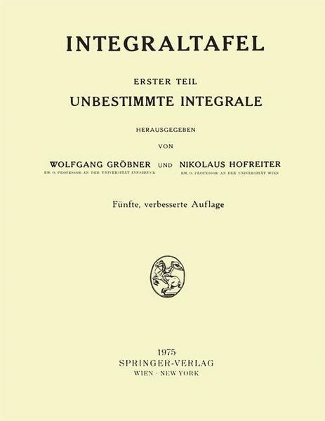 Produktbild: Integraltafel