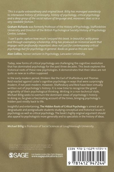 Produktbild: The Hidden Roots of Critical Psychology