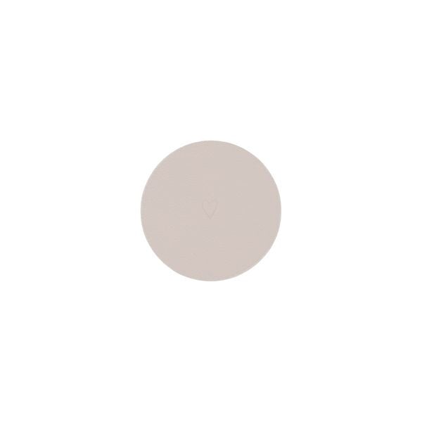 Produktbild: Wendbare Untersetzer Herz 2er Set Creme