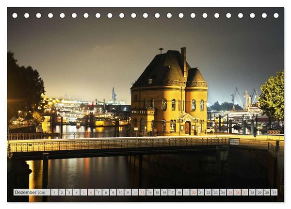 Produktbild: Hansestadt Hamburg (Tischkalender 2026 DIN A5 quer), CALVENDO Monatskalender