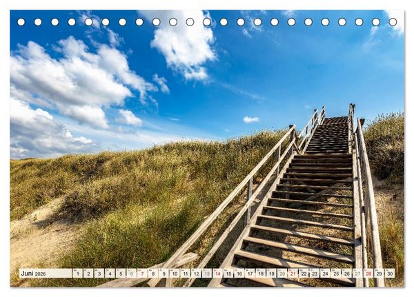 Produktbild: Insel Sylt - Fantastische Momente (Tischkalender 2026 DIN A5 quer), CALVENDO Monatskalender