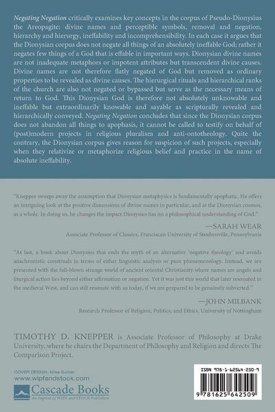 Produktbild: Negating Negation